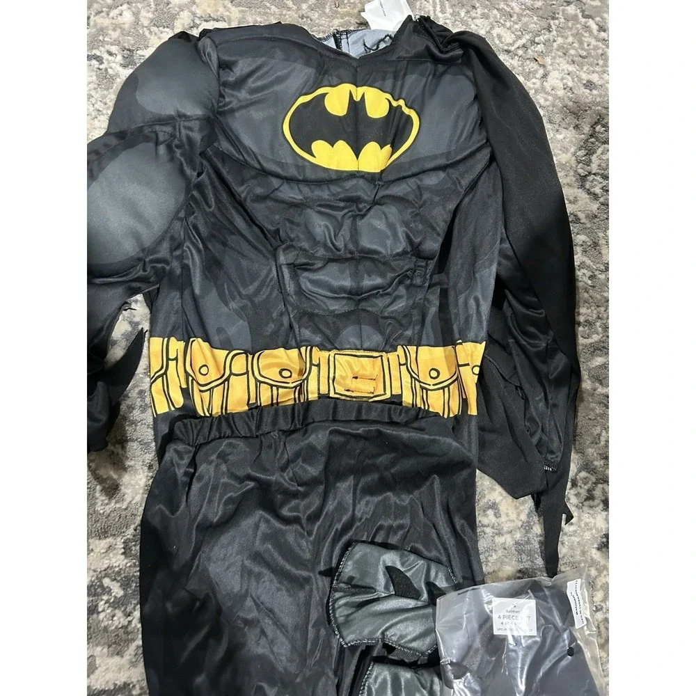 Batman DC Boy Child Wheelchair‎ Friendly Costume SZ M (8) New In Package - Picture 2 of 4